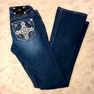 Miss me jeans like new.